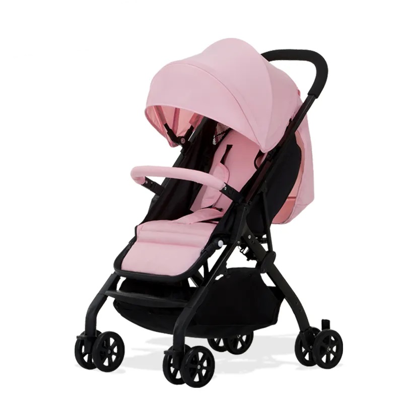 Compact Folding Lightweight Stroller - Pink