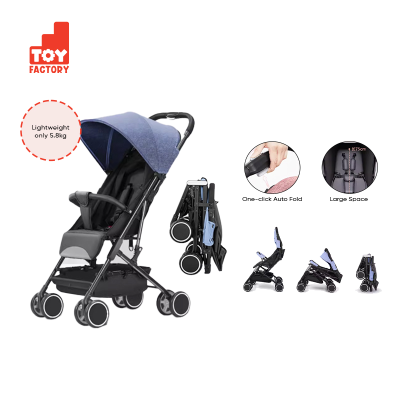 The Toy Factory Skyline Baby Rover Stroller