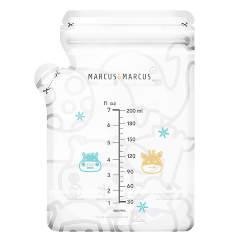 Baby Fair | Marcus & Marcus Temperature Sensing Breastmilk Storage Bag 200ml (50pcs/box)