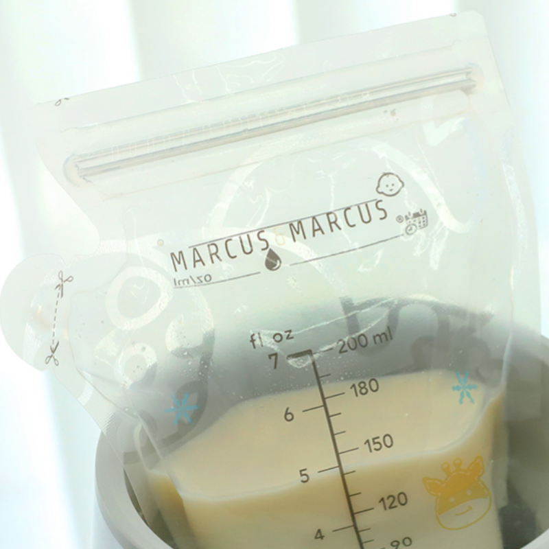 Marcus & Marcus Temperature Sensing Breastmilk Storage Bag 200ml (50pcs/box)