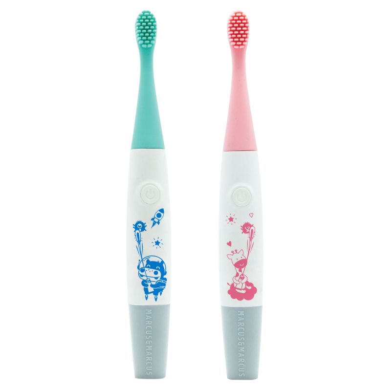 Marcus & Marcus Kids 2-Min Sonic Silicone Electric Toothbrush