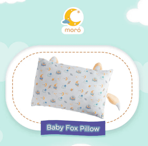 MORO Premium Tencel Buddy Pillow + Case - Fox