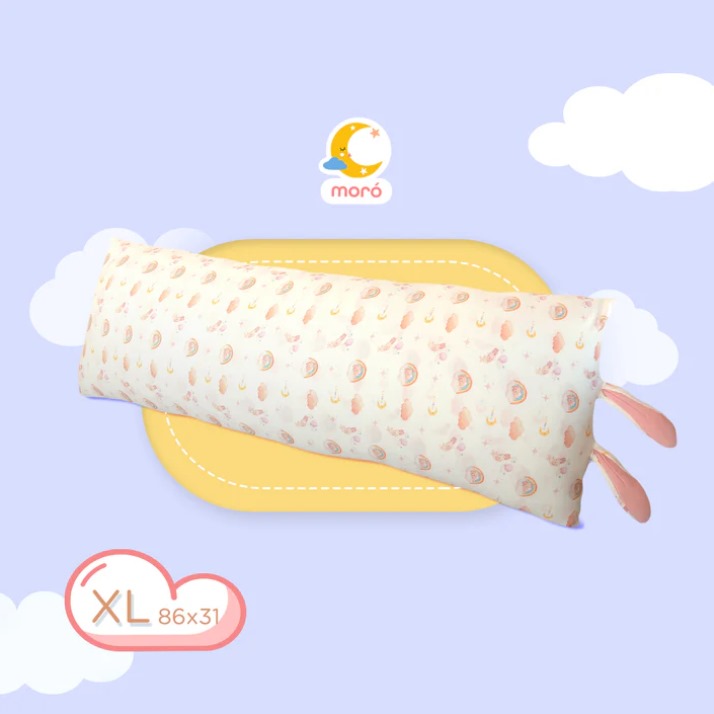 MORO Premium Tencel Buddy Pillow + Case - Rabbit