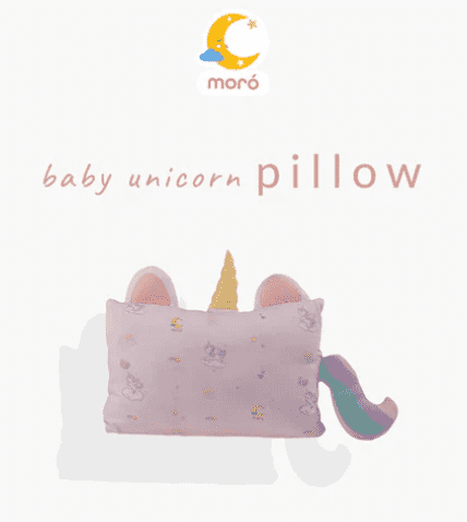 MORO Premium Tencel Buddy Pillow + Case - Unicorn