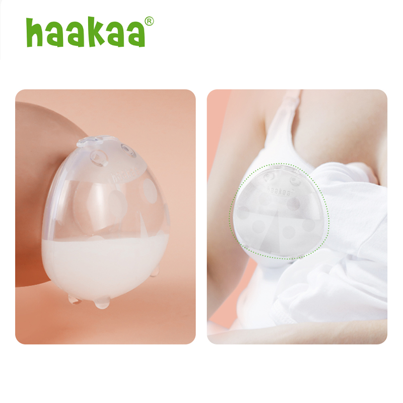 Haakaa Ladybug Silicone Breast Milk Collector 40ml (Set of 2)