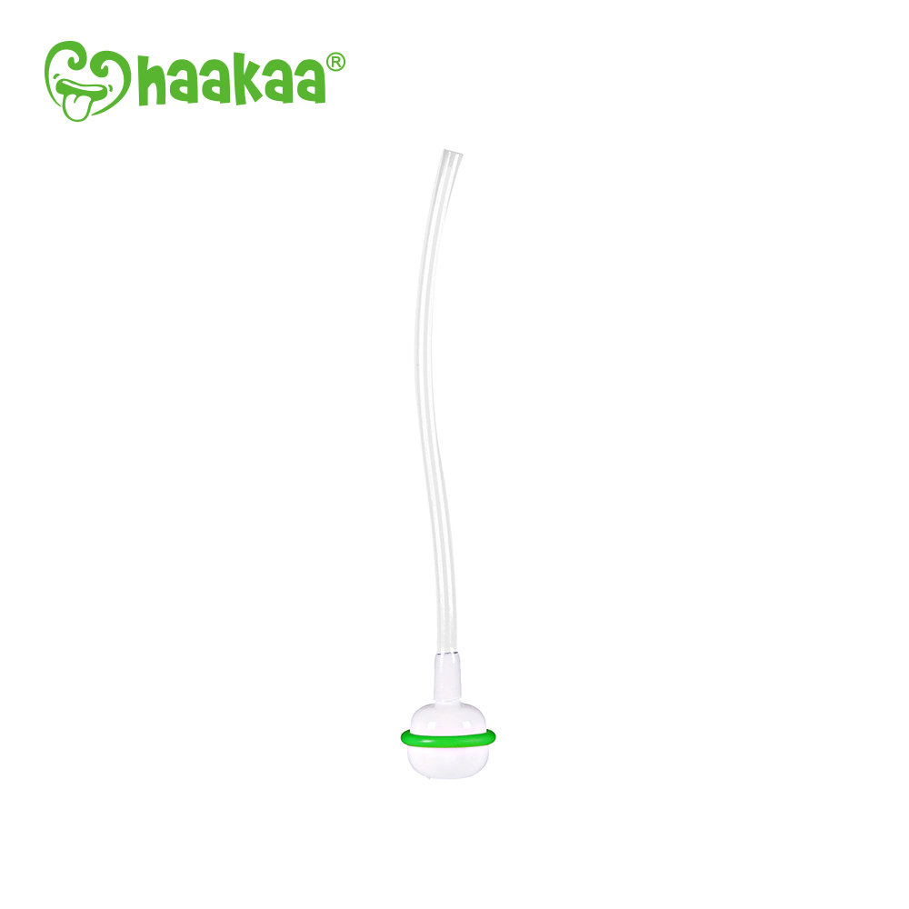 Haakaa Silicone Bottle Automatic Straw