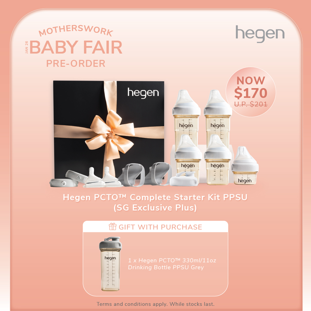 Hegen PCTO™ Complete Starter Kit PPSU (SG Exclusive Plus) + FREE GIFT + PWP Option