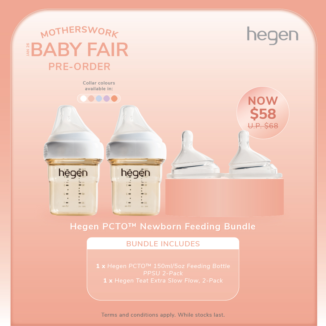 Hegen PCTO™ Newborn Feeding Bundle + PWP Option