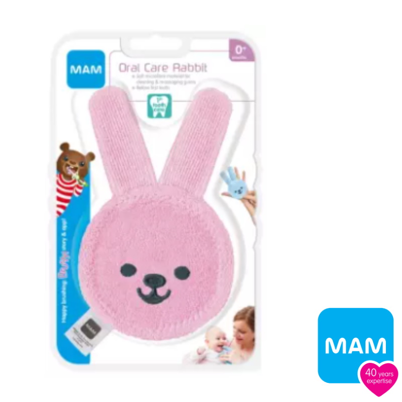MAM Oral Care Rabbit, Microfibre Cloth for Cleaning (D255)