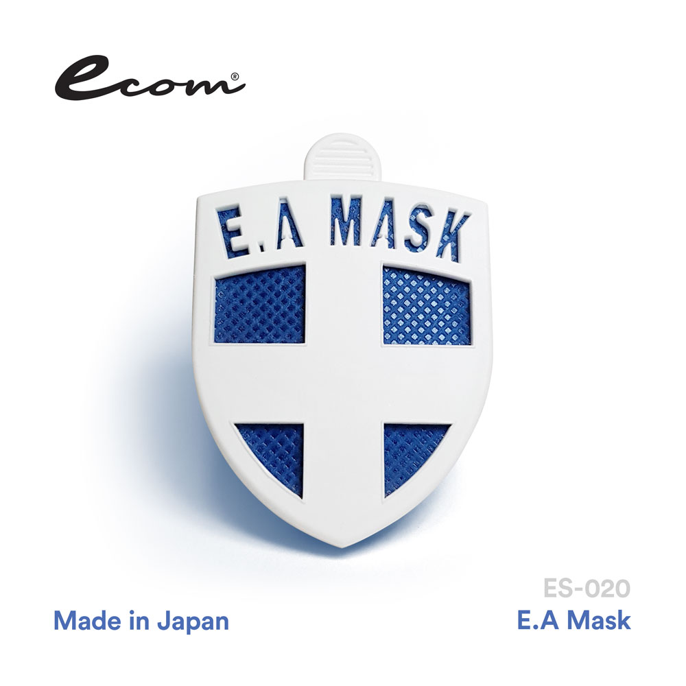 Ecom® EA Mask Badge Blue