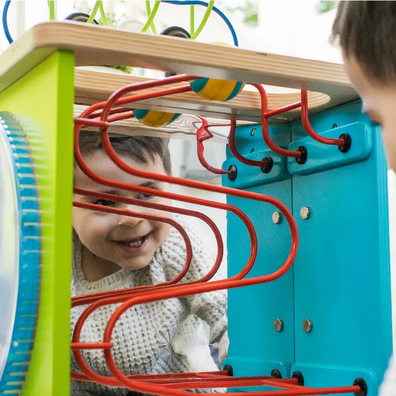 Baby Einstein Hape Innovation Station Toy + Free 6 Months Warranty