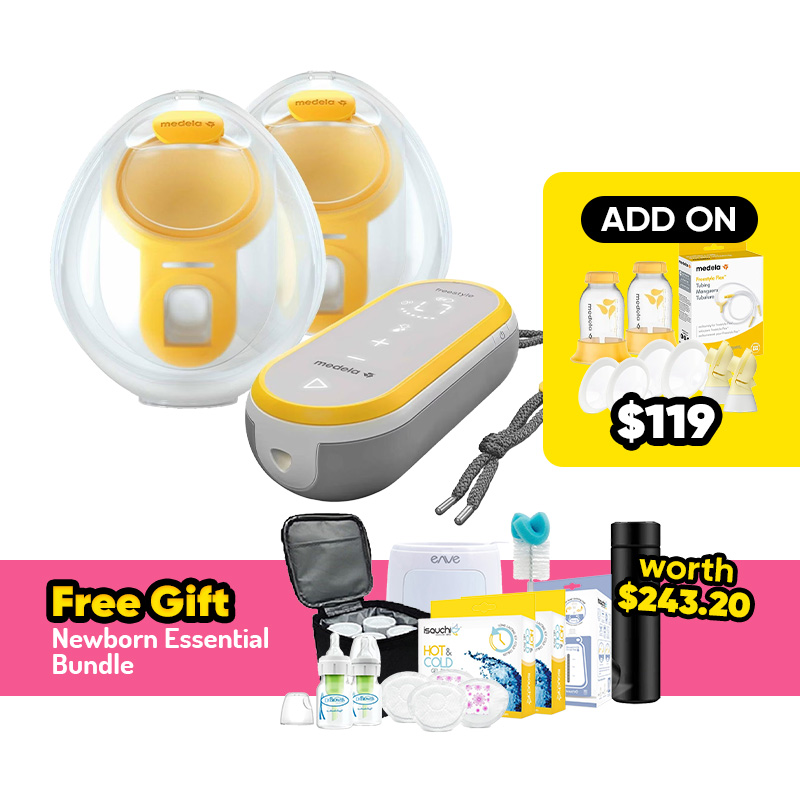 Medela Freestyle Hands-free Double Electric Breastpump + FREE GIFT