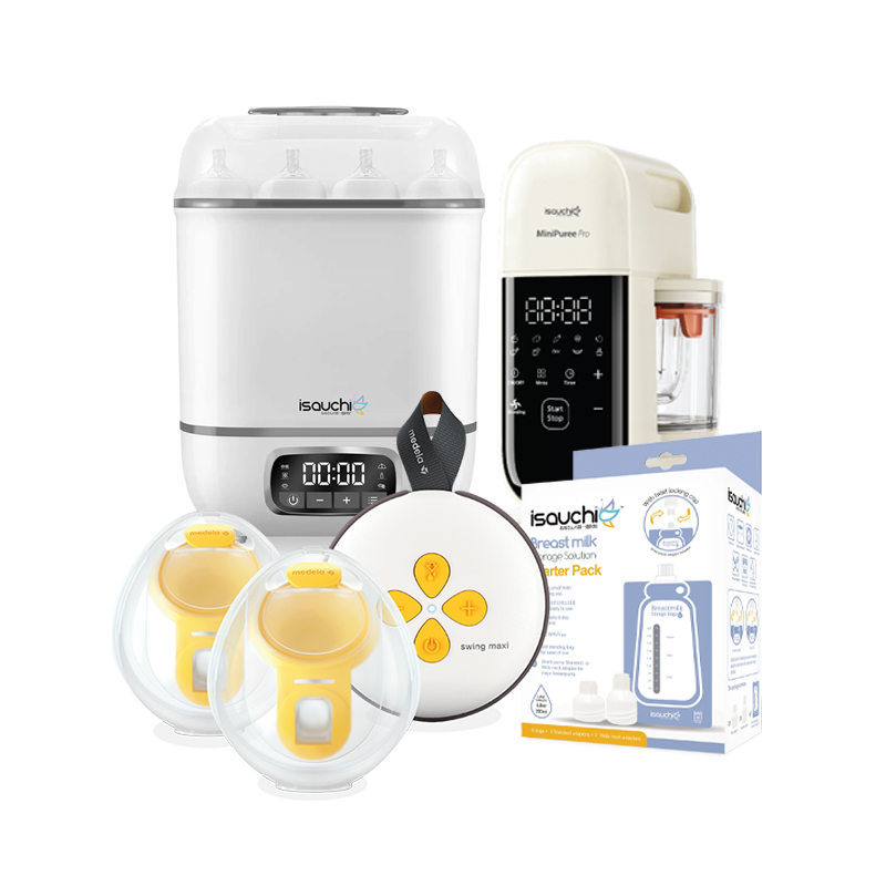 Medela x ISAUCHI Breastfeeding Starter Set