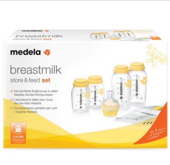 Medela Breastfeeding Store & Feed Set