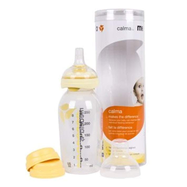 Medela Calma W/250ml Breastmilk Bottle + Calma Solitaire