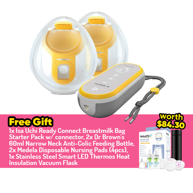 (Preorder Exclusive) Medela Freestyle Hands-free Double Electric Breastpump + FREE GIFT