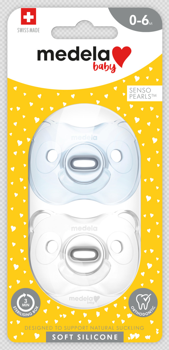 Medela Baby Pacifier Soft Silicone (0-6M)