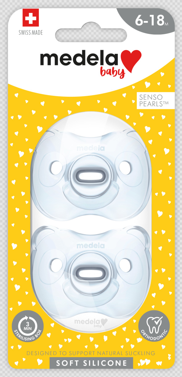 Medela Baby Pacifier Soft Silicone (6-18M)