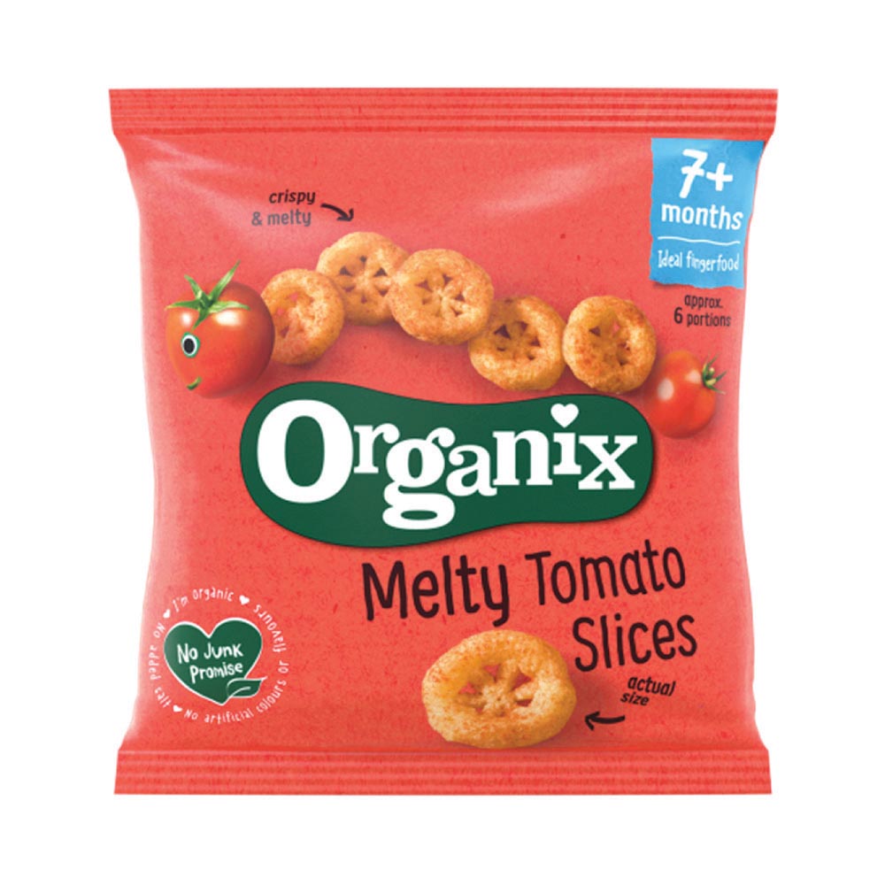 Organix Melty Tomato Slices (8x20g)