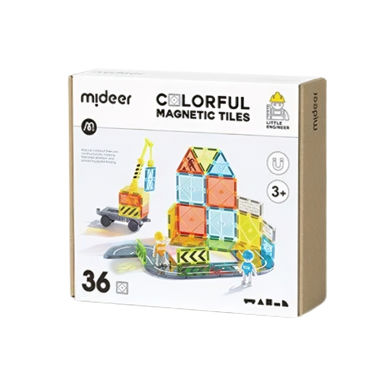 Mideer Colorful Magnetic Tiles Dreamy Forest 36p