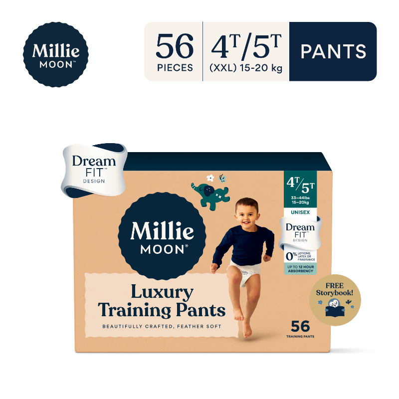 Millie Moon Luxury Training Diapers - Pants (72s/66s/56s/46s)