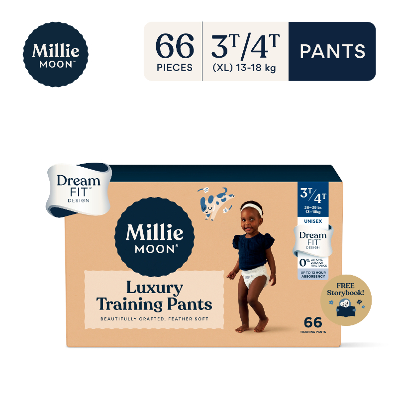 Millie Moon Luxury Training Diapers - Pants (72s/66s/56s/46s)