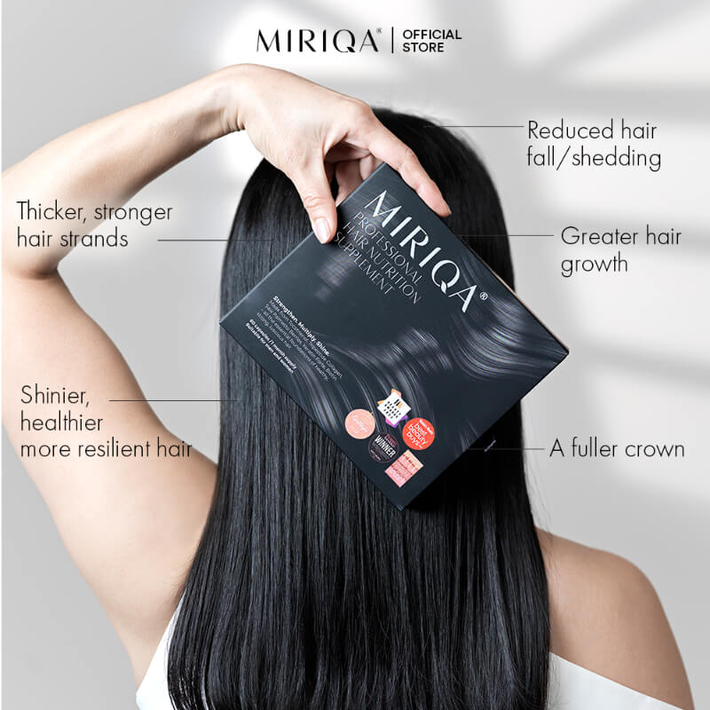 (Bundle of 3) MIRIQA® Professional Hair Nutrition Supplement 60's