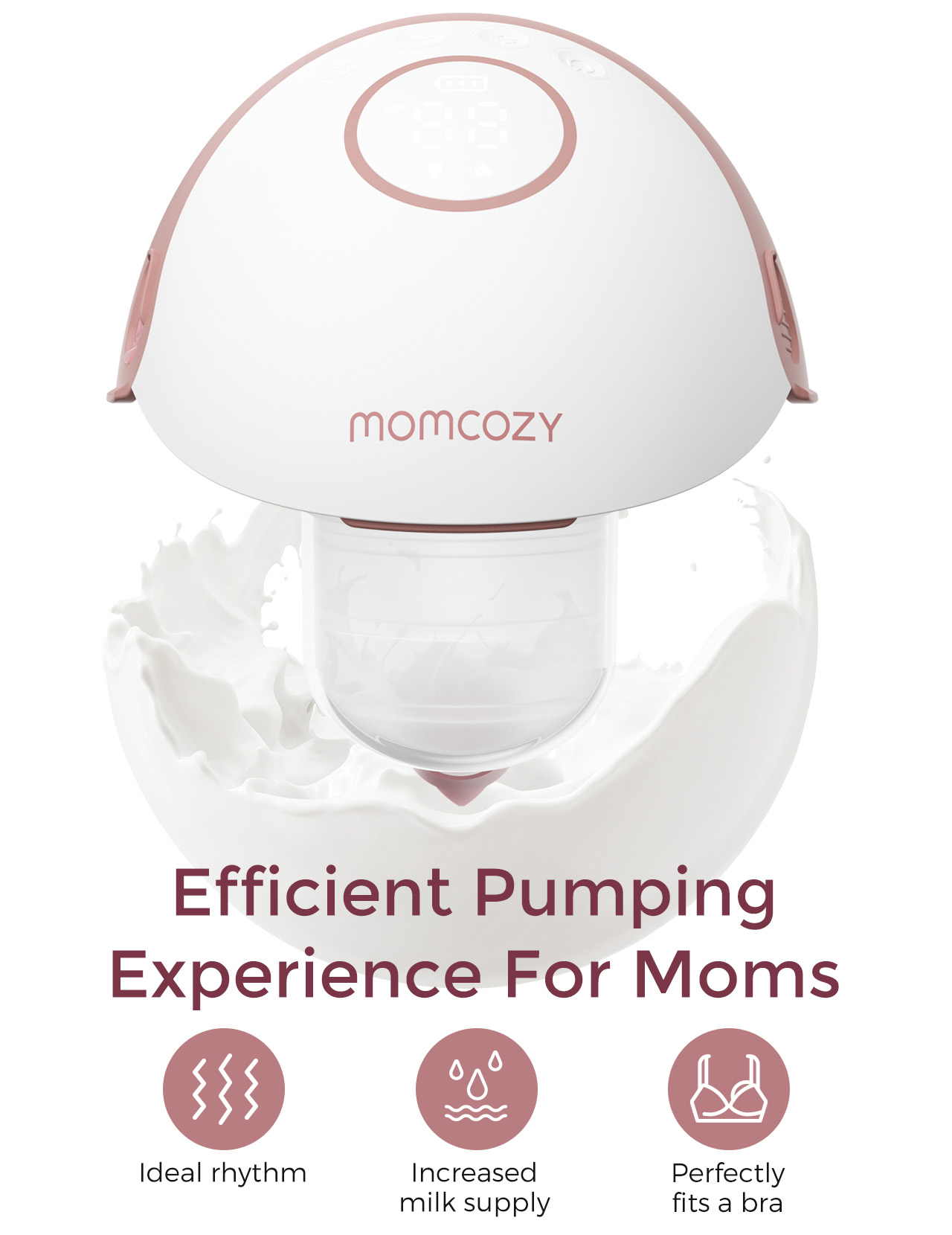 Momcozy M6 Mobile Style™ Hands-free Slim Breast Pump