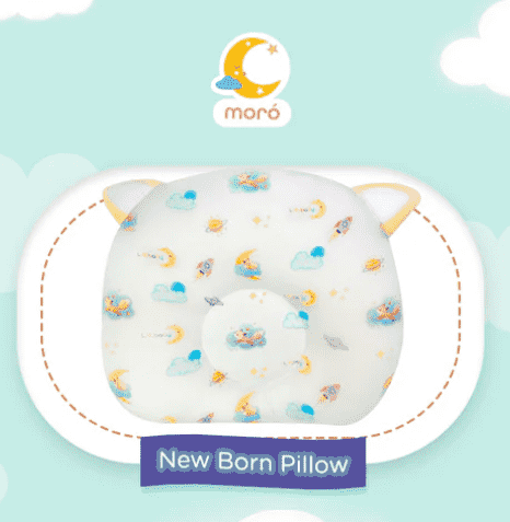 MORO Premium Tencel Newborn Head Shaping Pillow