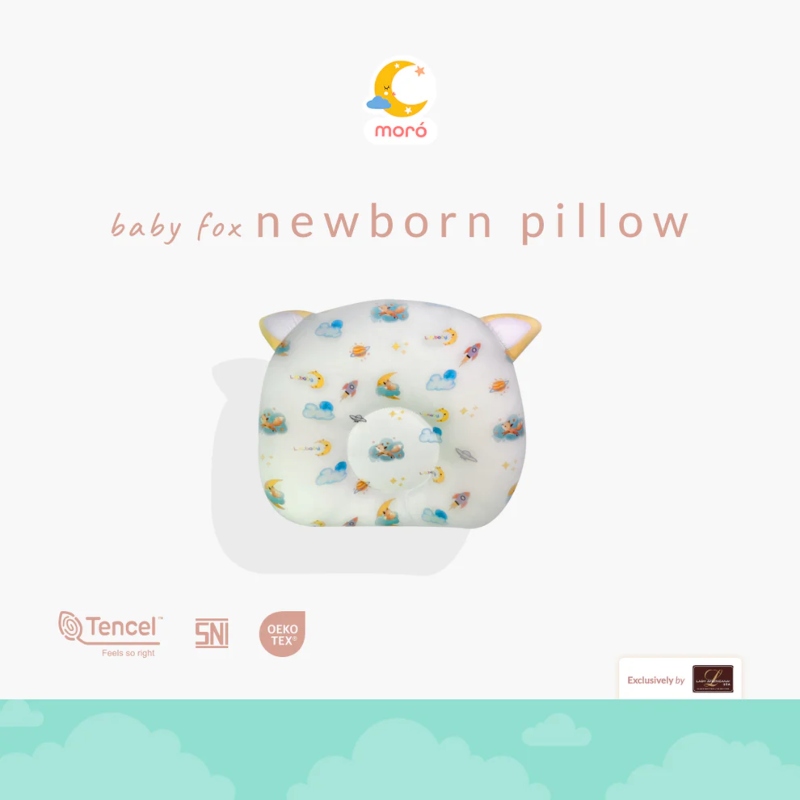 MORO Premium Tencel Newborn Head Shaping Pillow