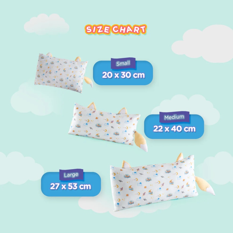 MORO Fox Premium Tencel Buddy Pillow + Case