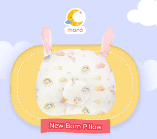 MORO Premium Tencel Newborn Head Shaping Pillow