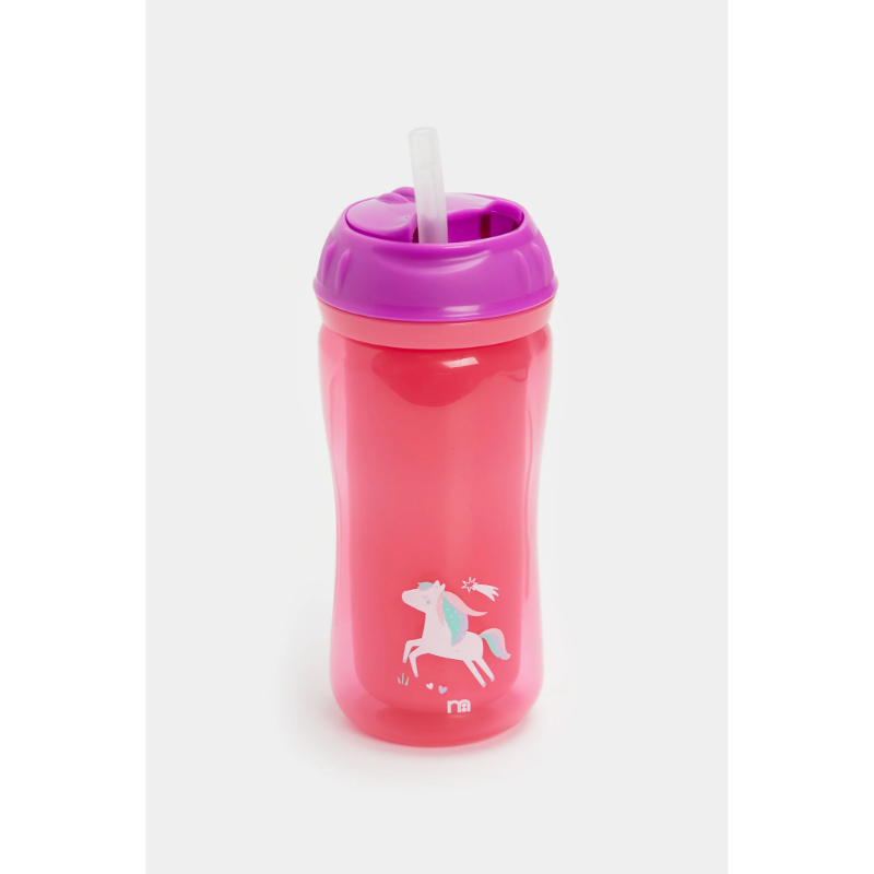 Mothercare Cup Straw Flexi Insulated 340ML 12M+
