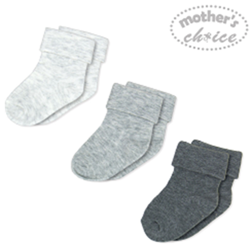 Mother's Choice 3 pck Box Sock