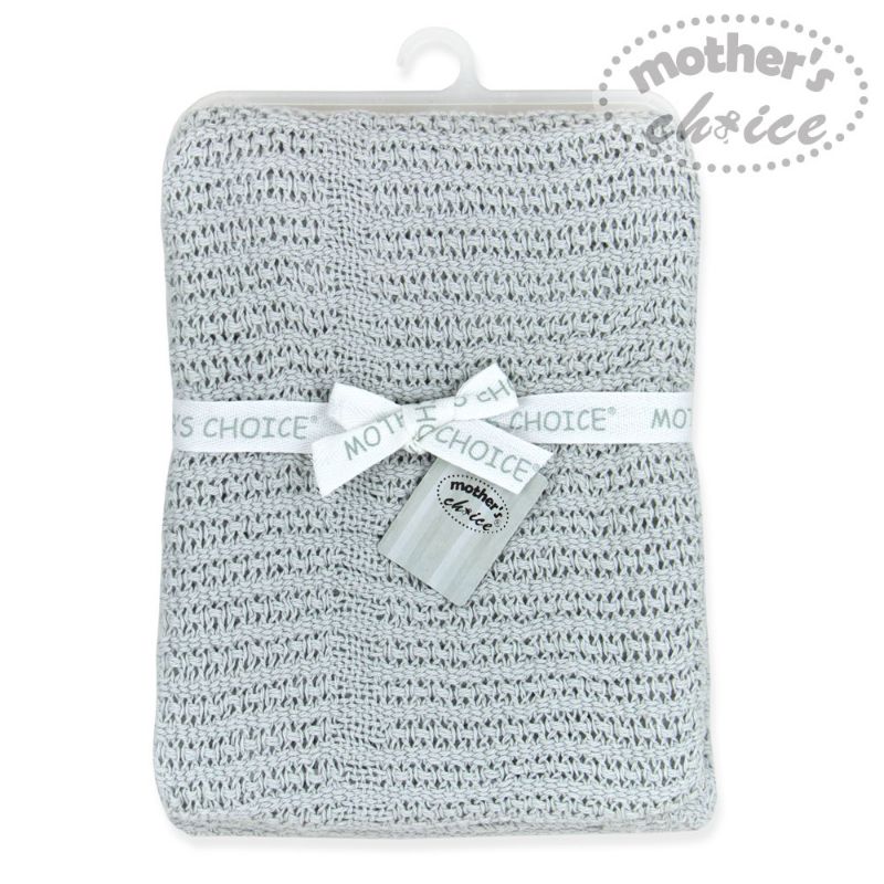 Mother's Choice 100% Cotton Cellular Baby Blanket (IT2918)
