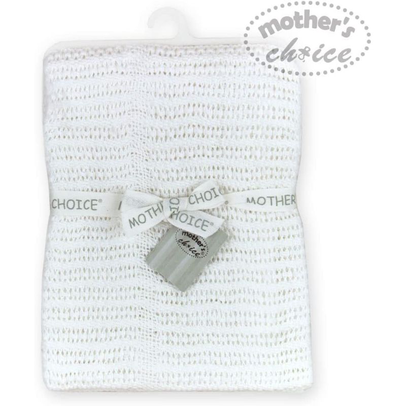 Mother's Choice 100% Cotton Cellular Baby Blanket (IT2921)
