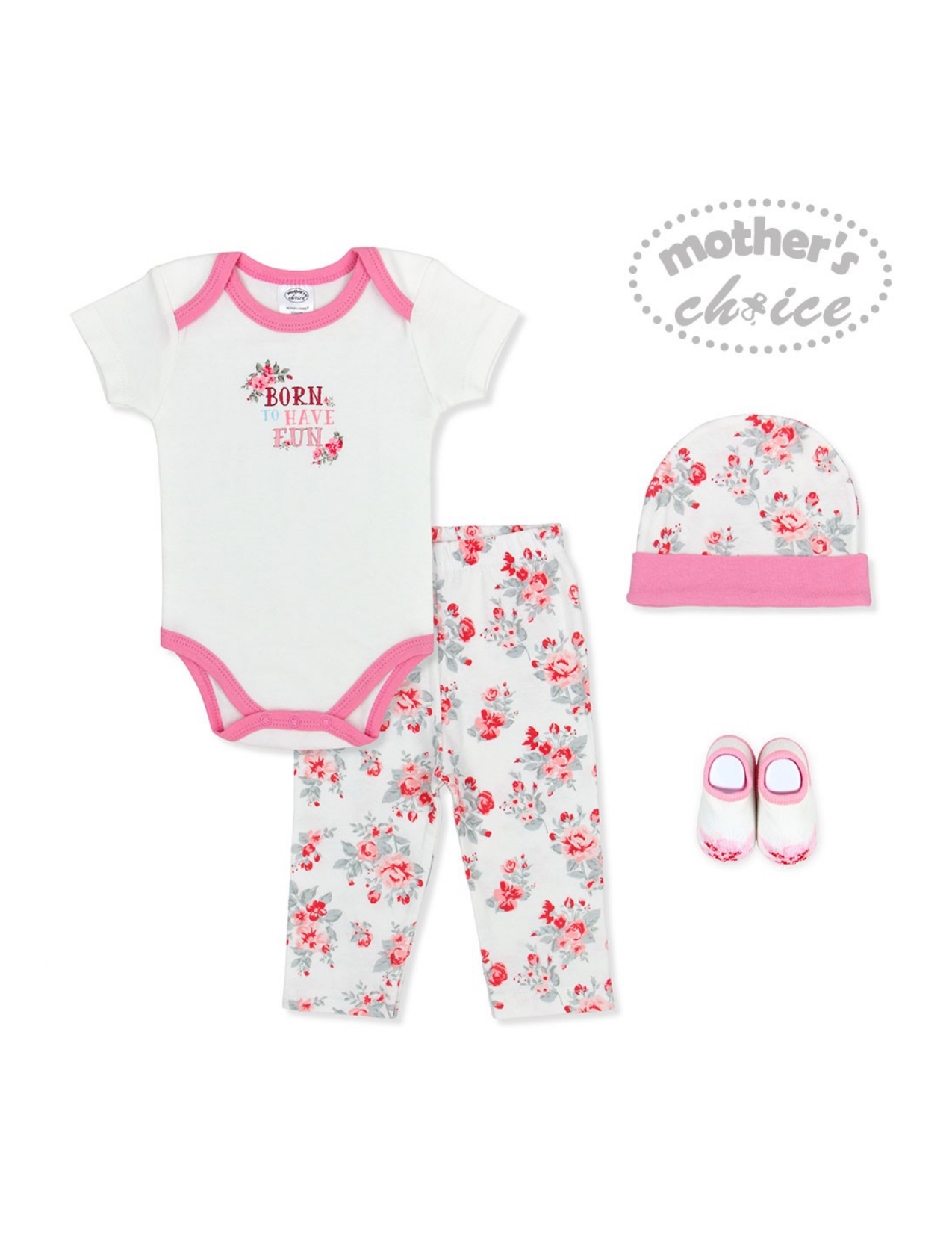 Mother's Choice 12 Paia Di Calzini Per Neonati – Multicolore, Taglia 0-6 Mesi, Morbidi E Comodi, Confezione Multipla