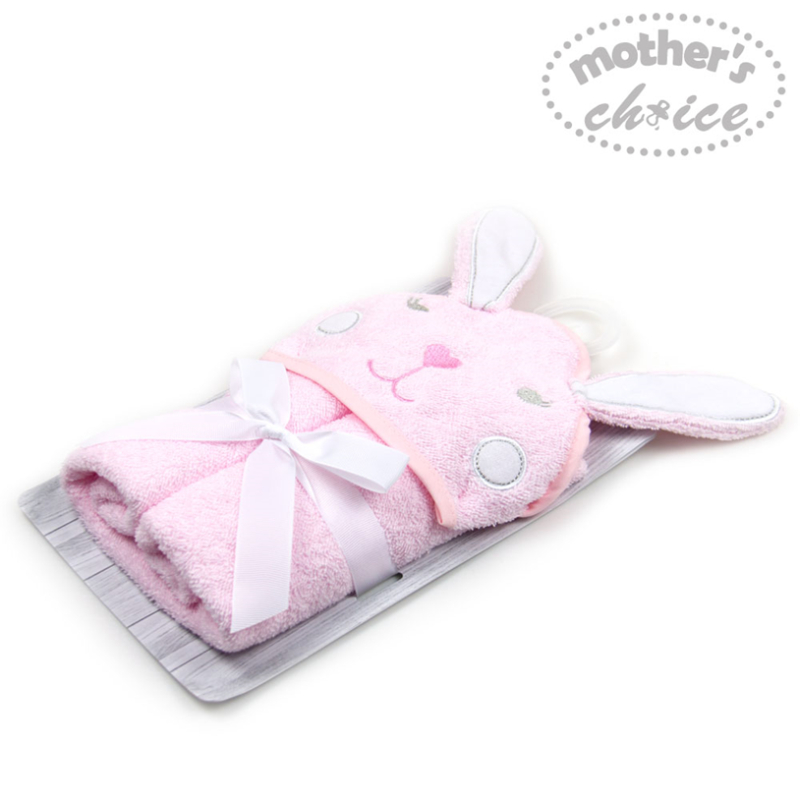 Mother's Choice 3-D Hooded Towel Rabbit