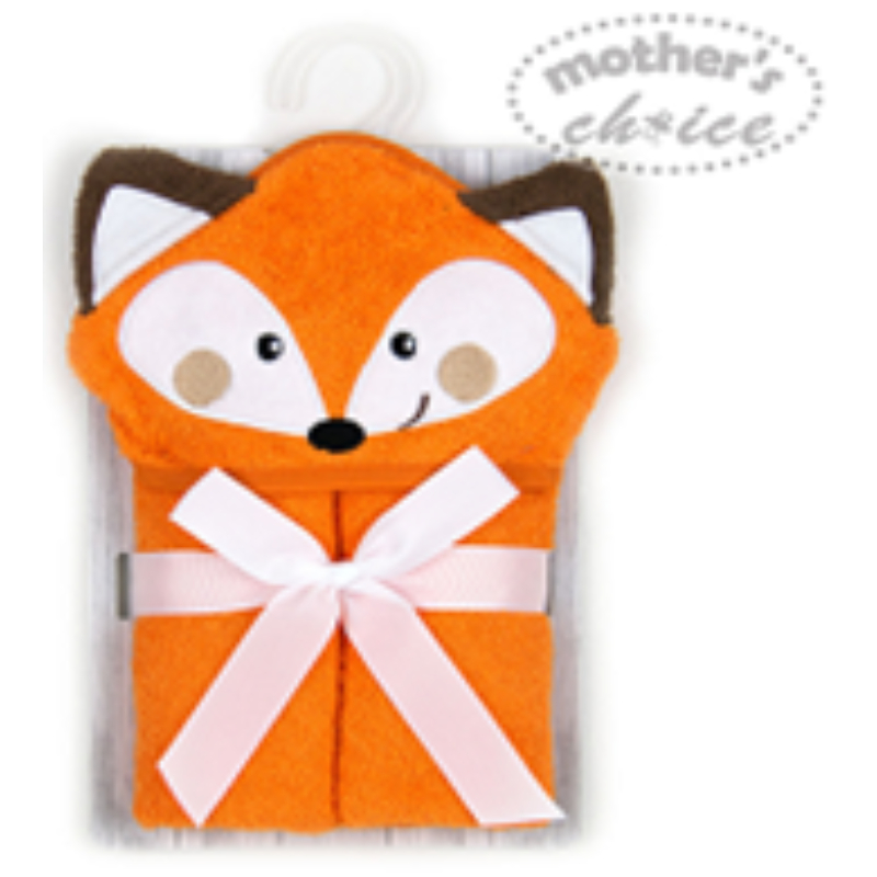 Mother's Choice 3-D Hooded Towel Fox