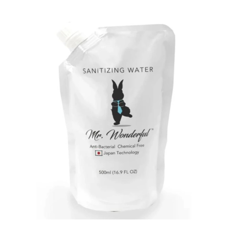 Mr. Wonderful Alkaline Sanitizing Water 500ml (Refill)