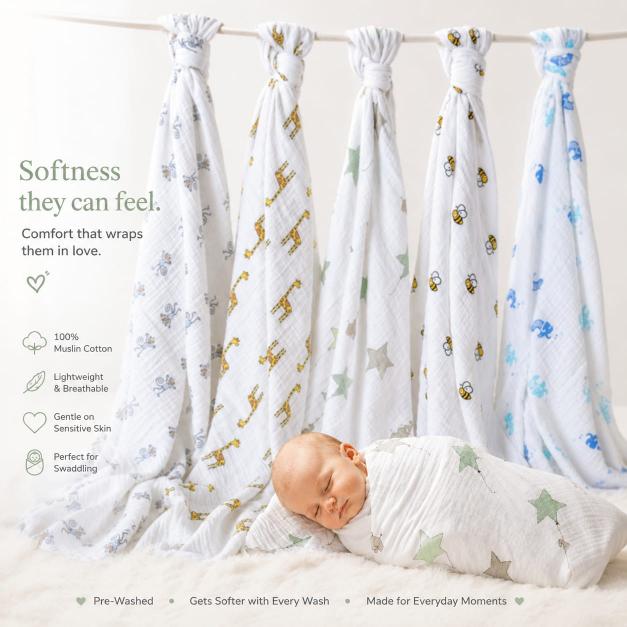 Mummykidz Baby Swaddle Cloth Wrap