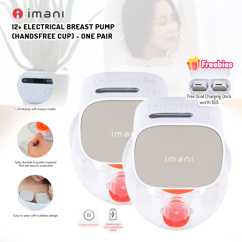 Imani i2+ Electrical Breast Pump (Handsfree Cup) - One Pair