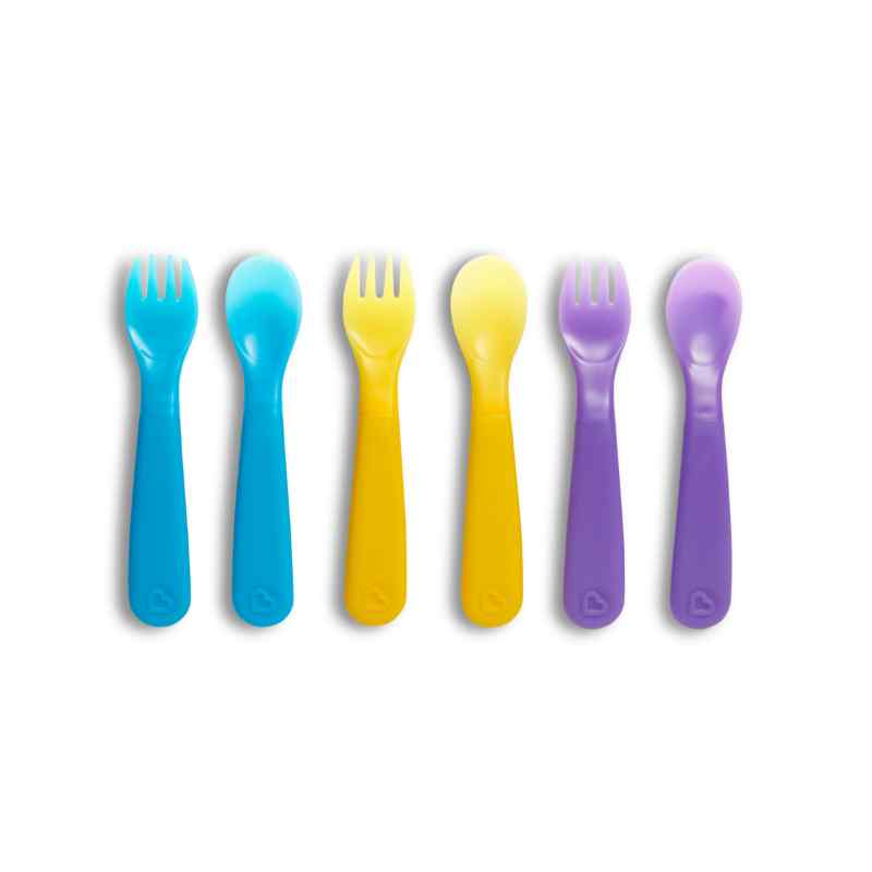 Munchkin 6pk Color Change Forks And Spoons