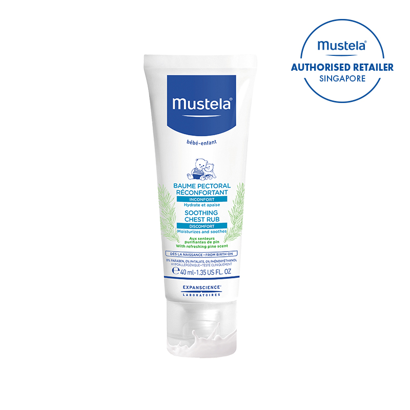 Mustela Soothing Chest Rub 40ml
