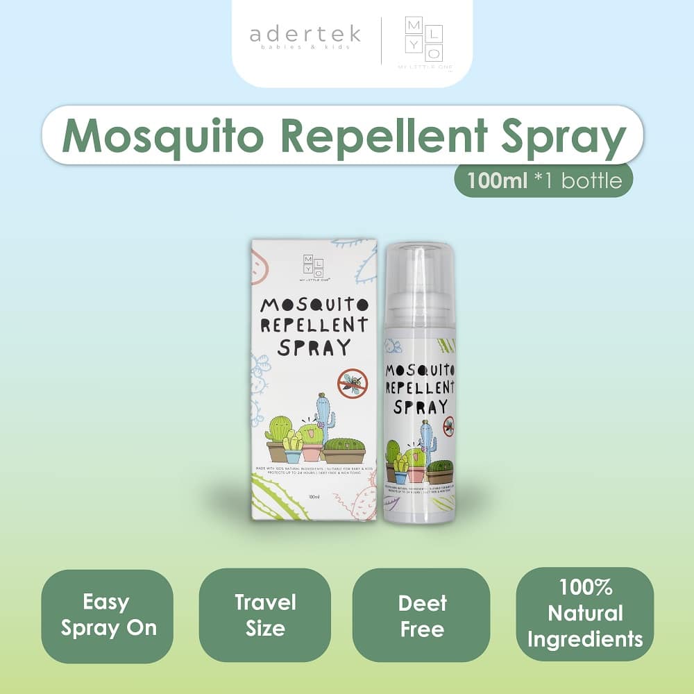 MyLO Mosquito Repellent Spray (100ml) *Purchase any for 35% off or 3 for 50% off