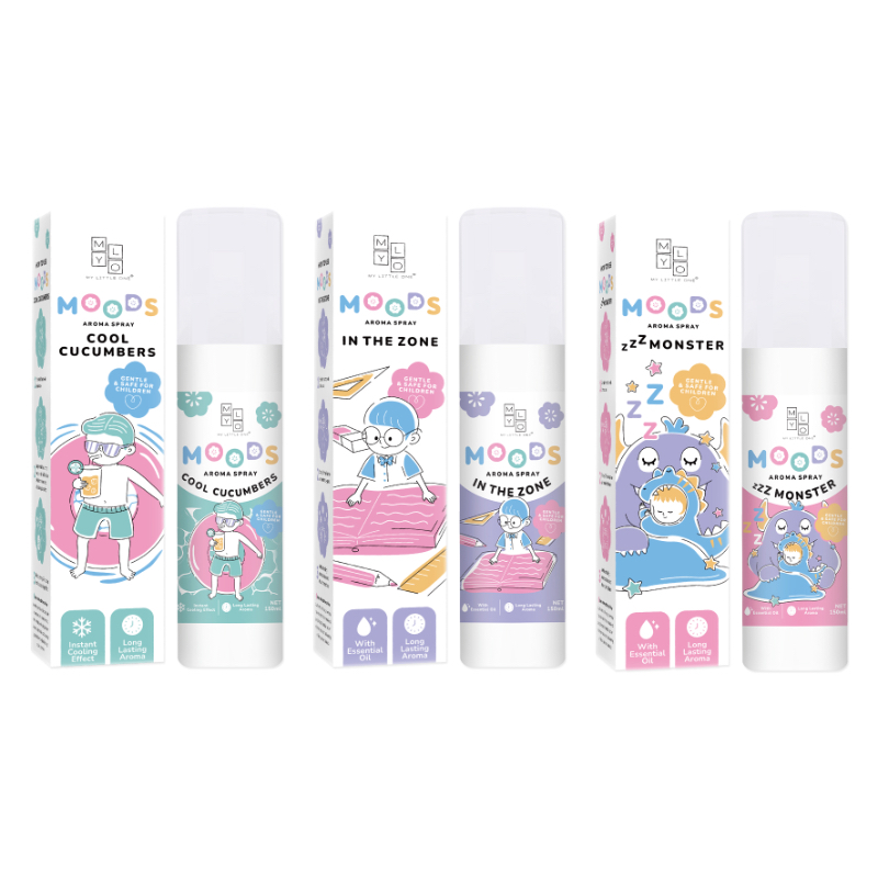 MyLO Moods Aroma Room Spray (150ml) - Mix Any 3 - Assorted *Choose at Booth