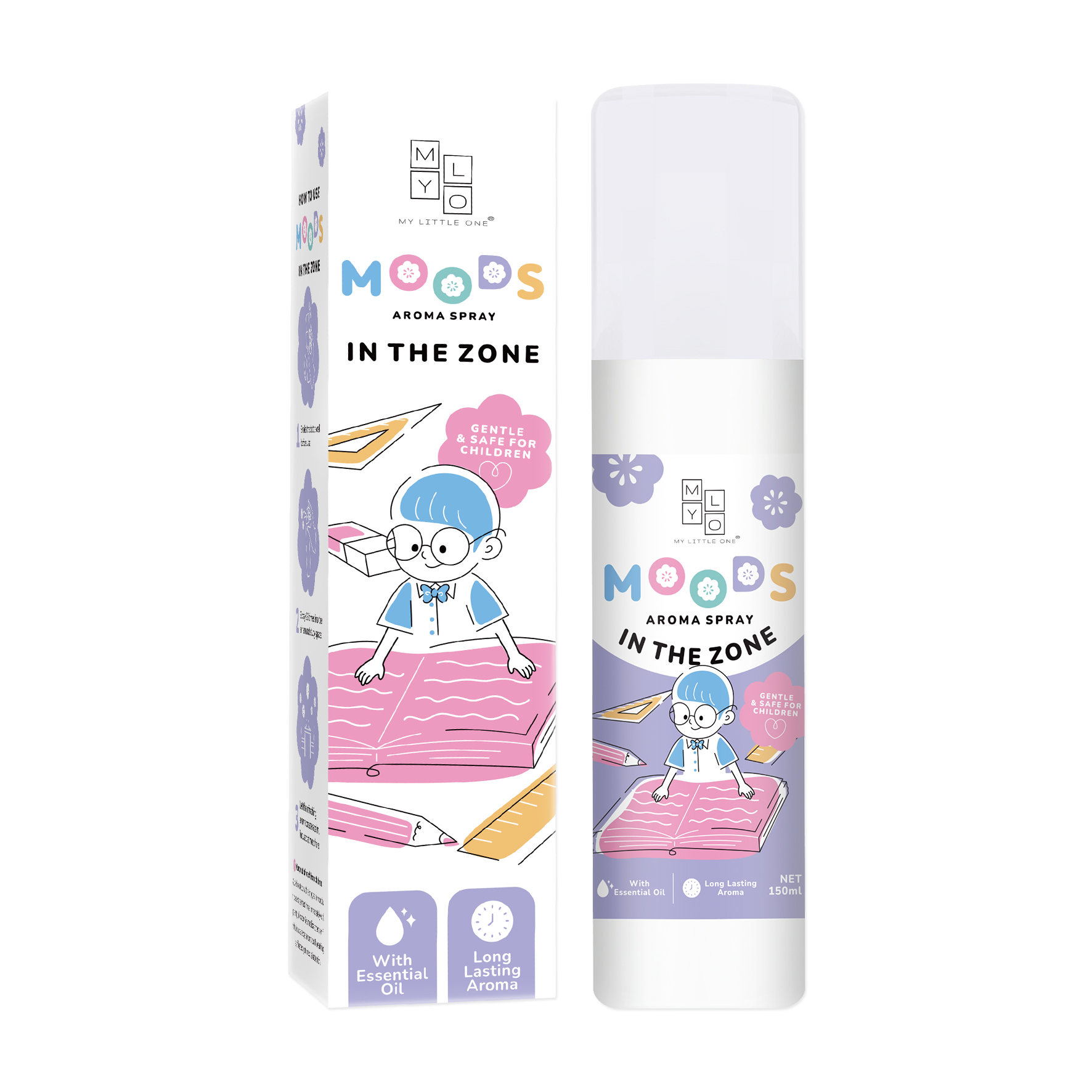 MyLO Moods Aroma Room Spray (150ml) - Mix Any 3 - Assorted *Choose at Booth