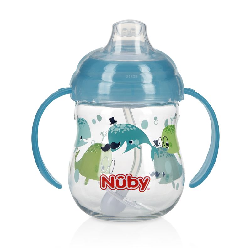 Nuby Tritan Combo 360 - 9oz/270ml Cup with Handle