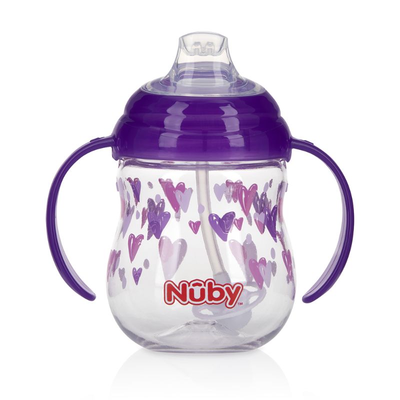 Nuby Tritan Combo 360 - 9oz/270ml Cup with Handle