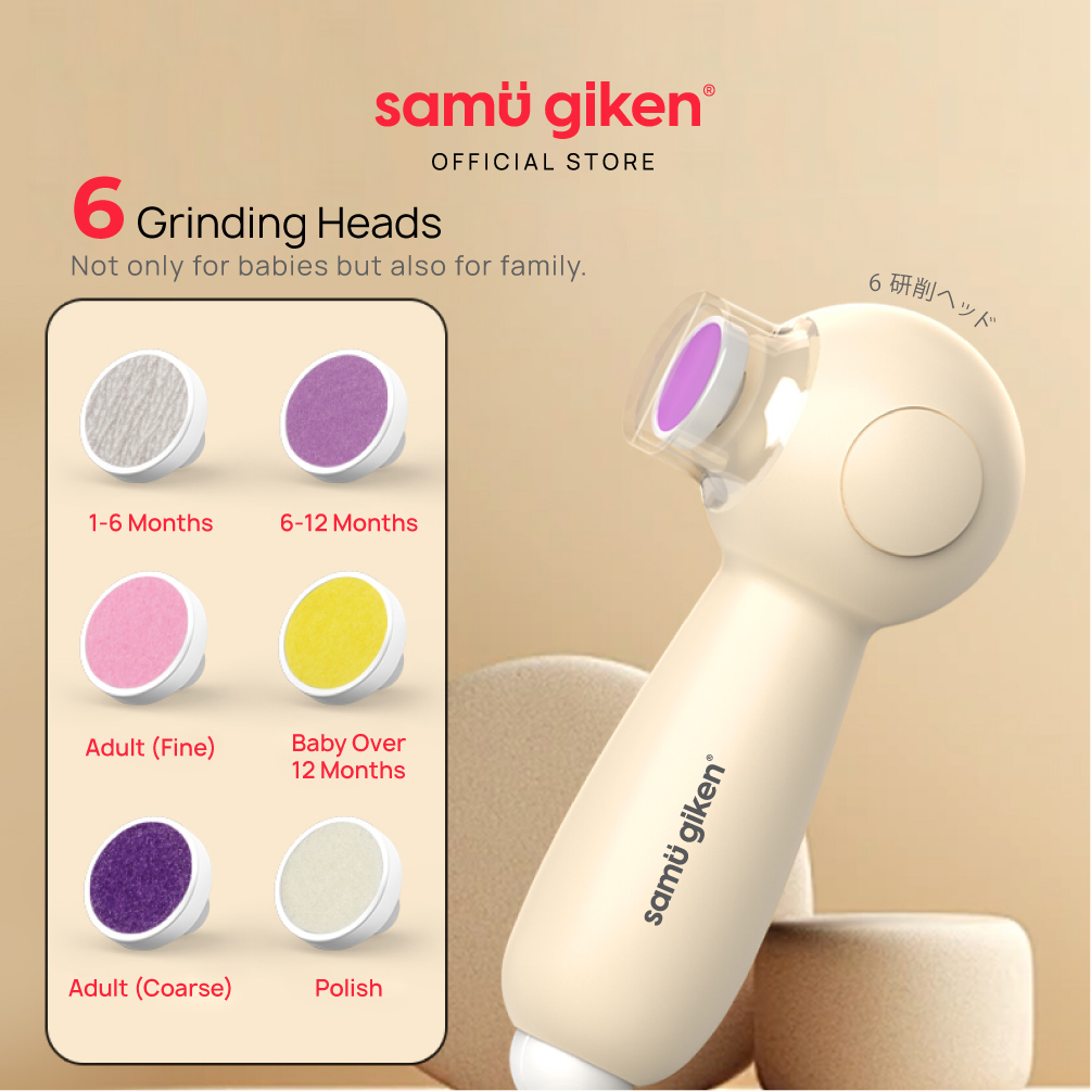 Samu Giken 2 in 1 Nail Trimmer with Polisher and Clipper Model NT-21BG